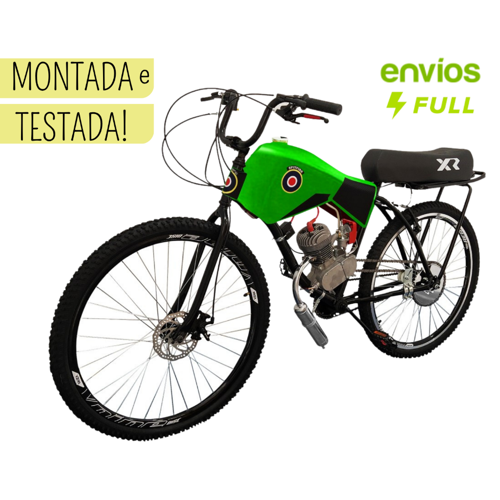 BICICLETA BIKE MOTORIZADA 80cc ARO 29 FREIO A DISC