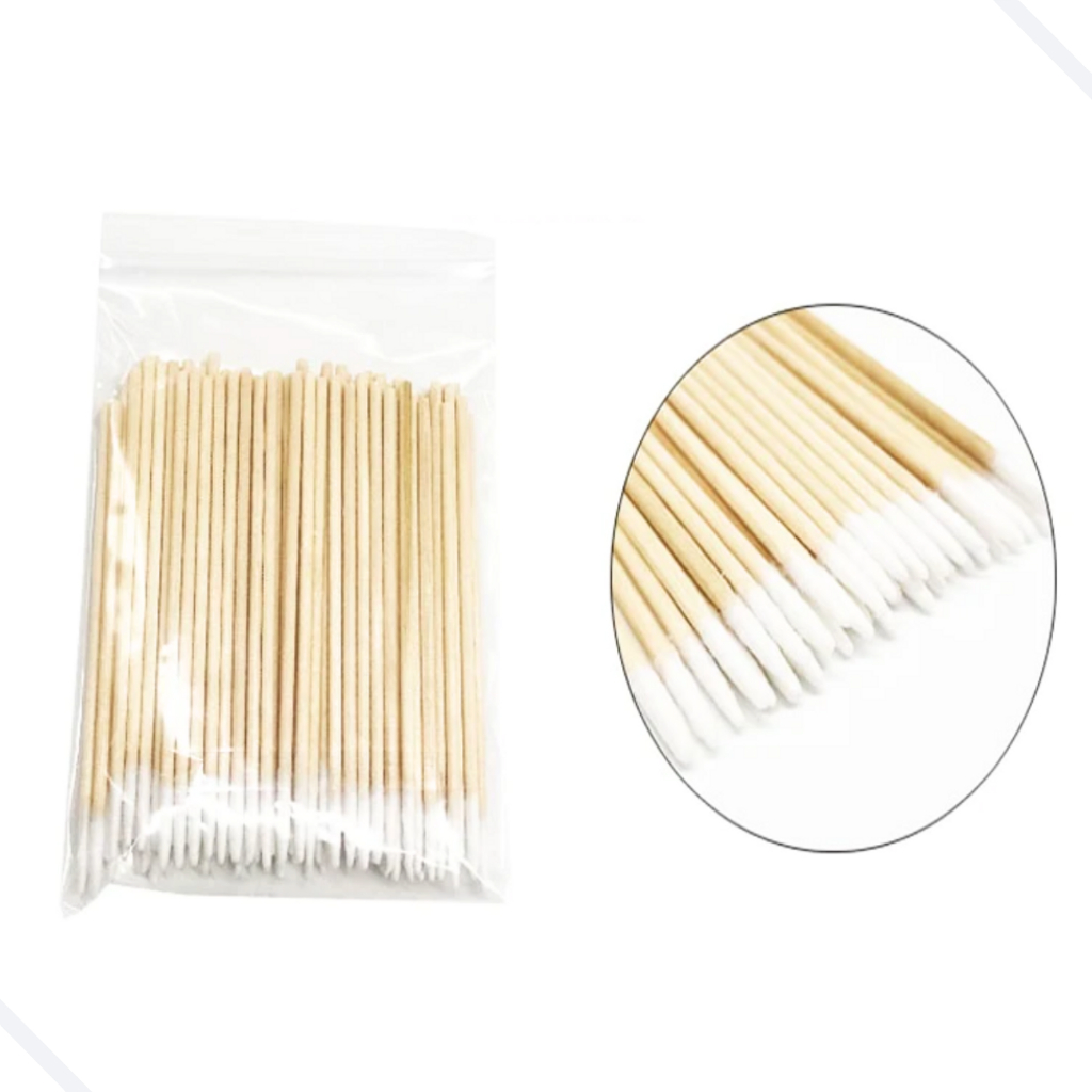 Palitos Com Algodão De Limpeza Alinhamento Henna 