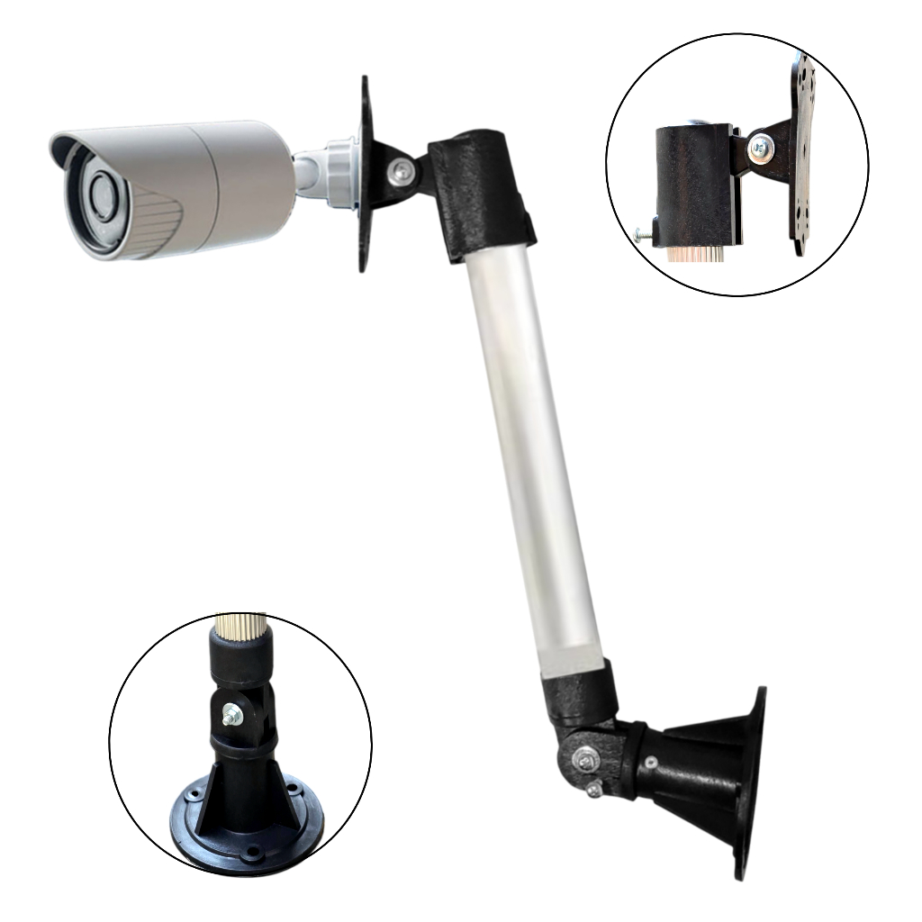 Suporte Prolongador  Câmera De Segurança Cftv Ar