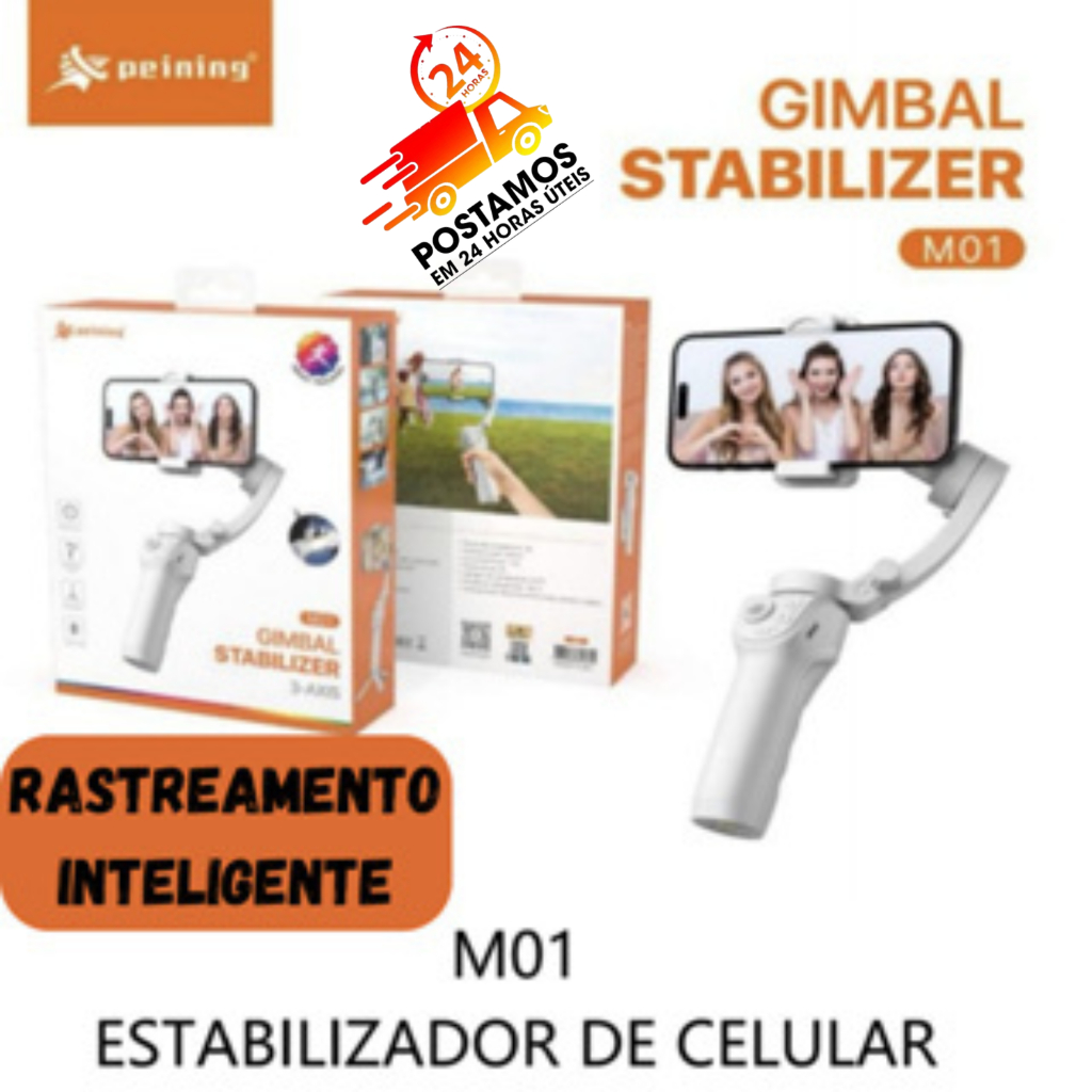 PEINING Estabilizador de Celular Portátil Gimbal 