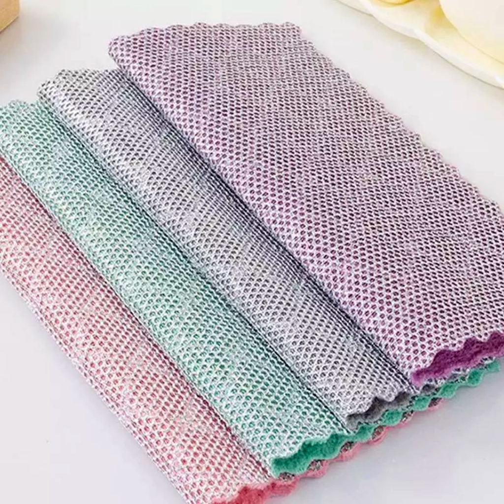 KIT10/5/1 Pano De Aço Metálico Dupla Face Microf