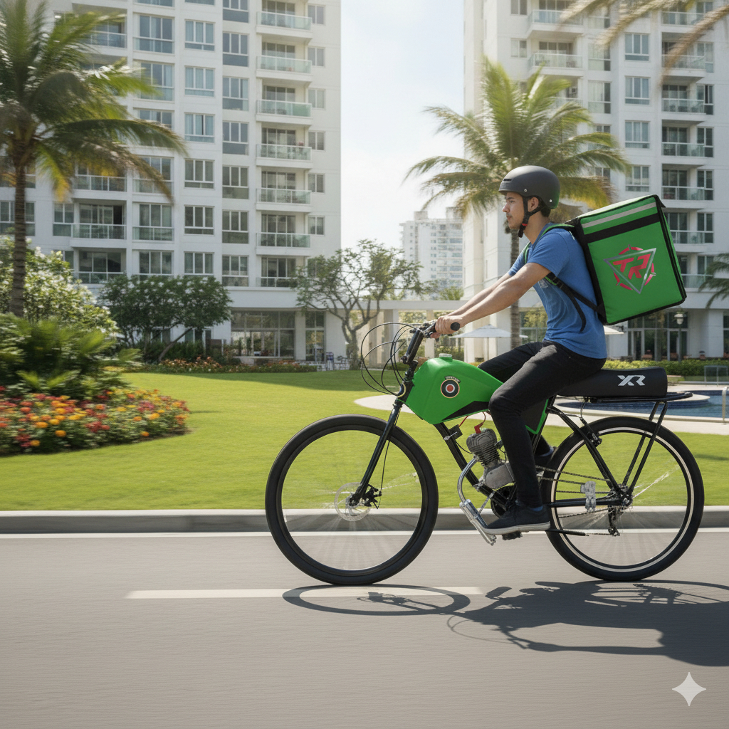 Bicicleta Aro 29 Bike Motorizada 80cc  MONTADA E T