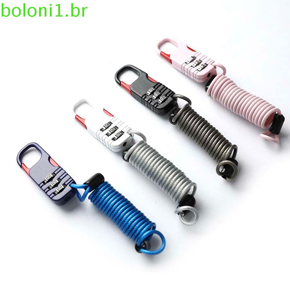 BOLONI Cadeado Do Capacete Corrente Antifurto Segu