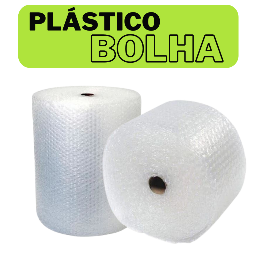 Plástico Bolha Bobina 43cm X 100metros E-Commerce