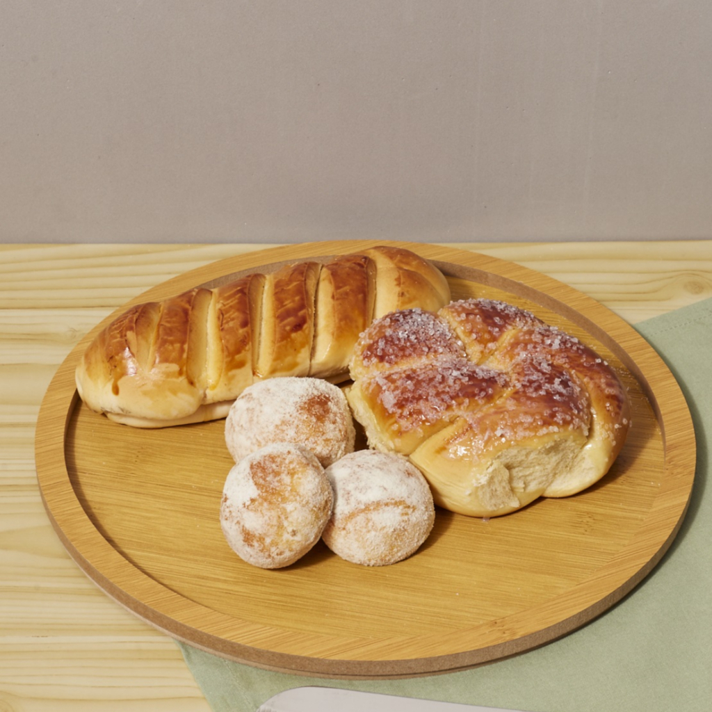 Tábua Gamela Redonda 30x30x1,3cm MDF para Servir 