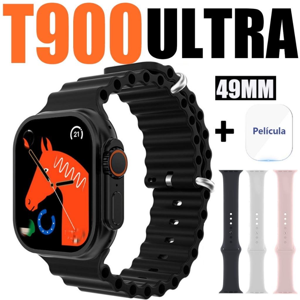 T900 Ultra Smartwatch Relógio Inteligente Prova B