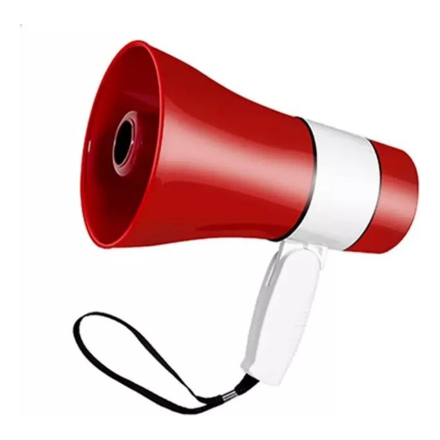 Megafone Portátil Recarregável  Musica E Gravado