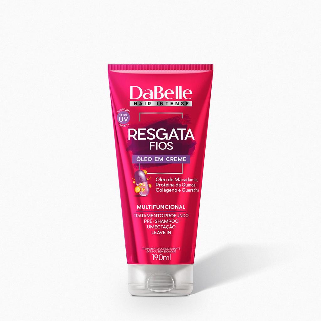 Óleo em Creme Resgata Fios DaBelle Hair 190ml