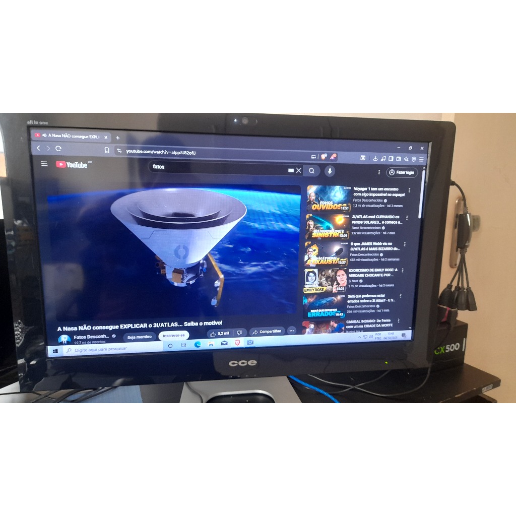 Computador All-In-One CCE Solo A45 Dual Core 2GB/S