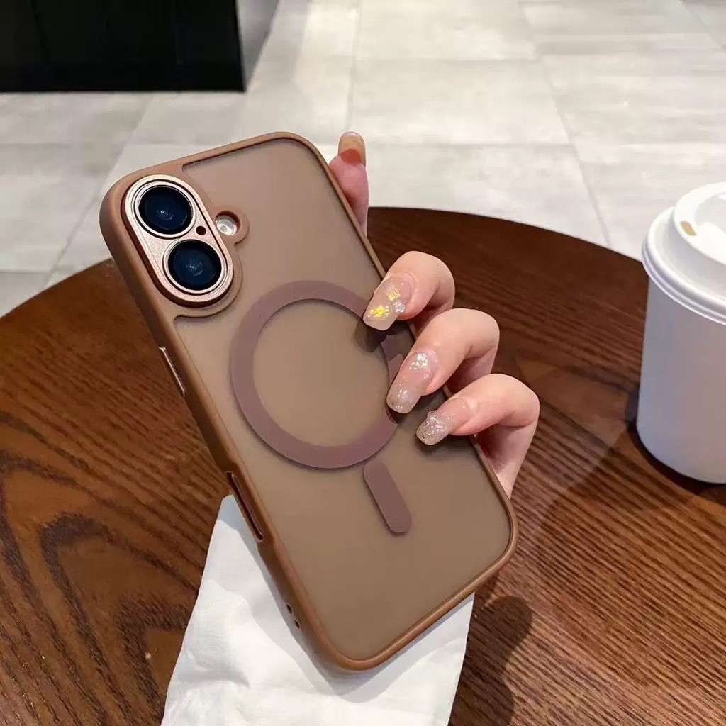 Capa Magnética MagSafe Premium Fosca Antichoque p