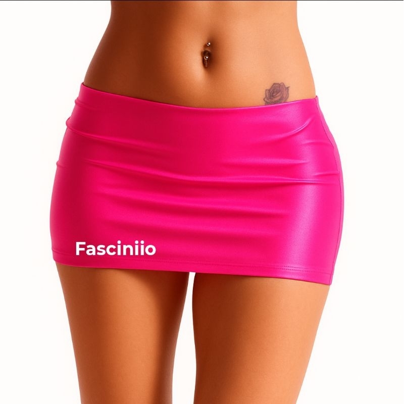 Micro Saia Curta Cirrê Sexy Sensual Balada Boate