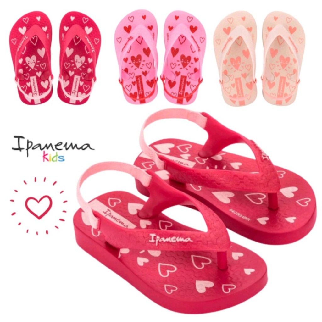 Chinelo Infantil Com Elástico Ipanema Baby menina