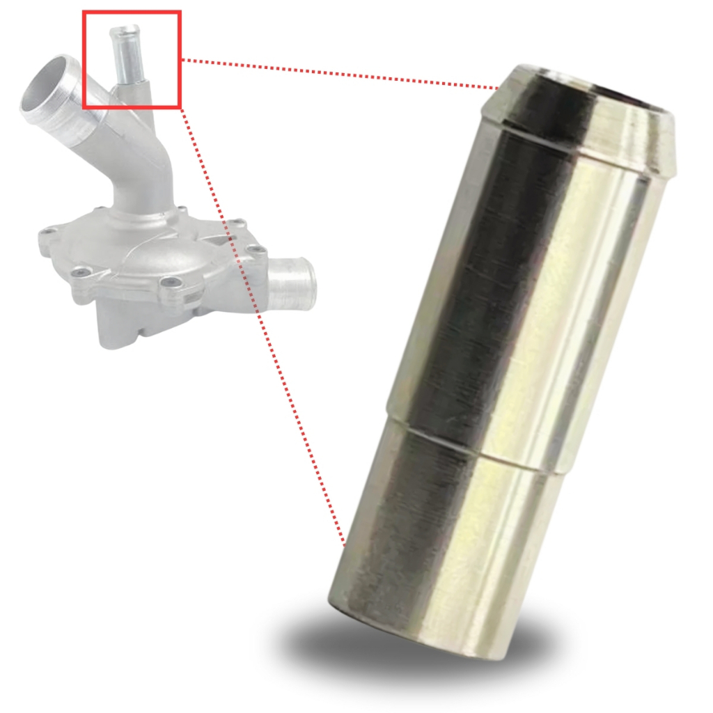 Tubo Da Tampa Bomba Dágua Motor Etorq Fiat Renega