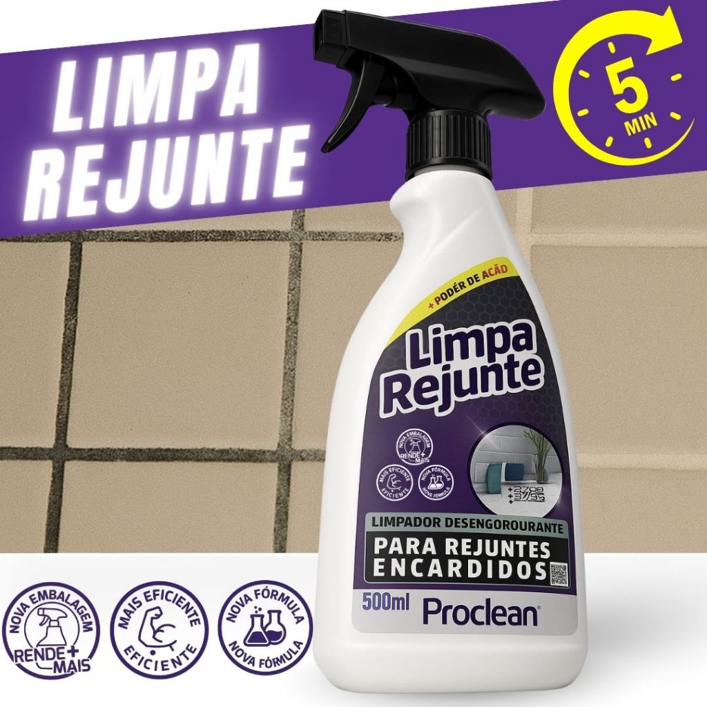 Limpa Rejunte Encardidos Rejunte Azulejos Mofo 500