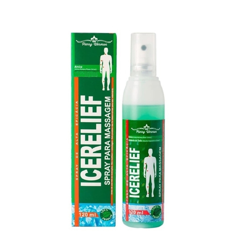 3 Spray Para Massagem Icerelief 120ml