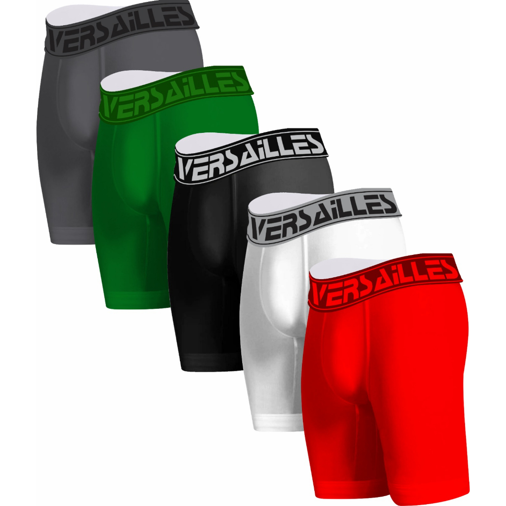 Kit 5 ou 3 Cuecas Ciclista Masculino Cueca Long Le