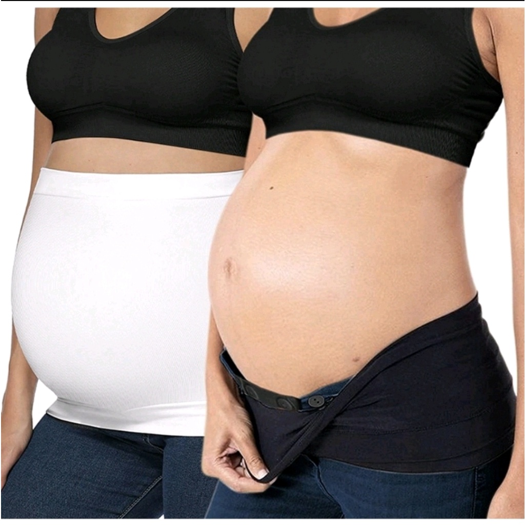 Kit Faixa para gestante Extensor de cós Gravidez