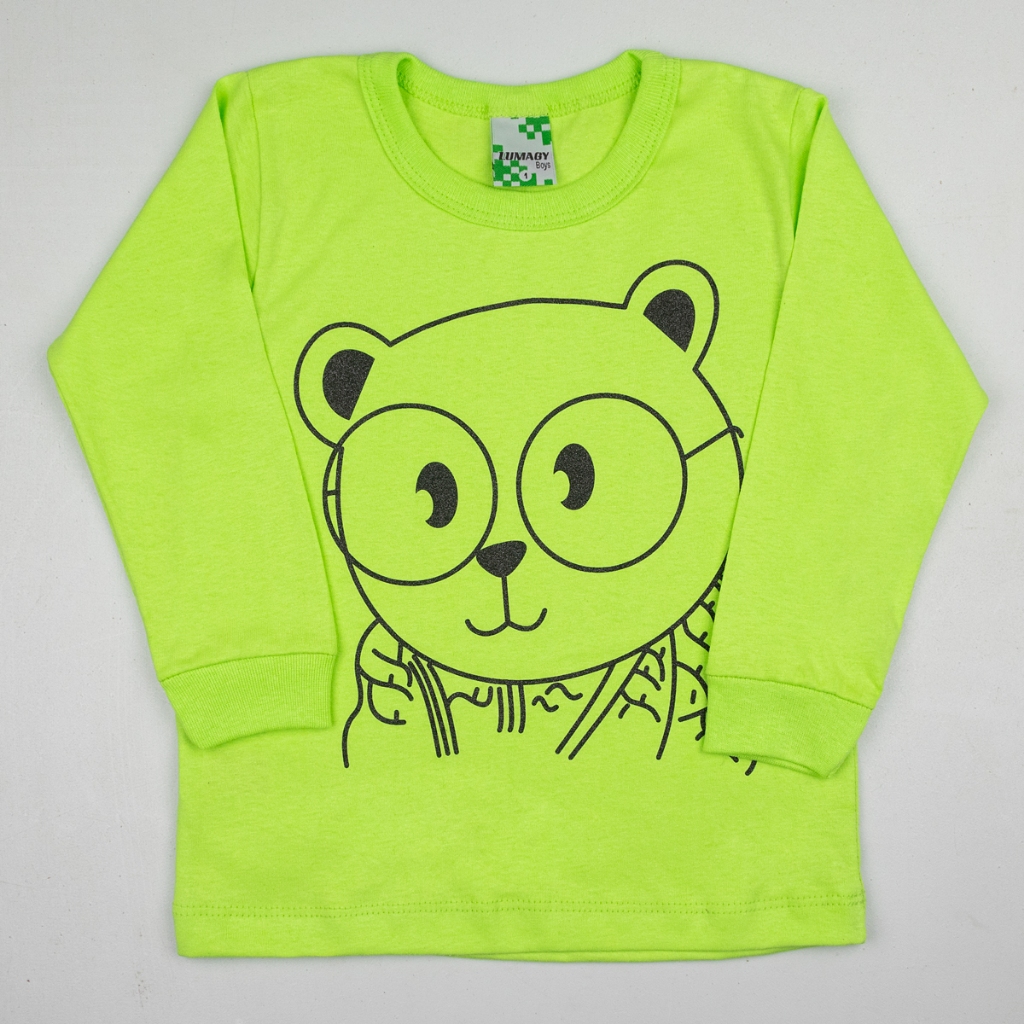 CAMISA INFANTIL MANGA LONGA MENINO INVERNO  MEIA E