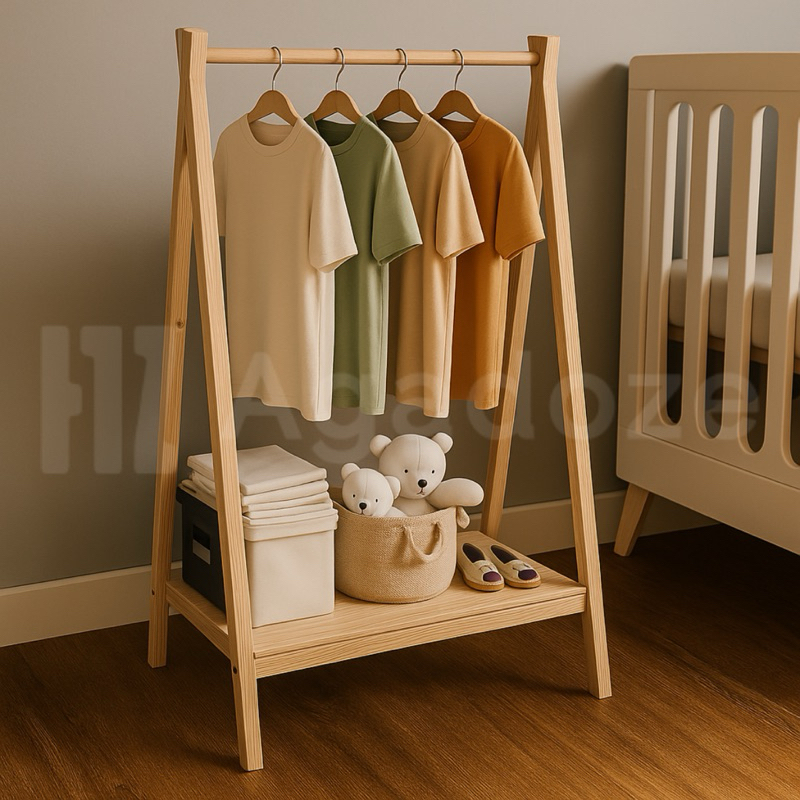 Arara De Roupas Prateleira Para Quarto Infantil M�