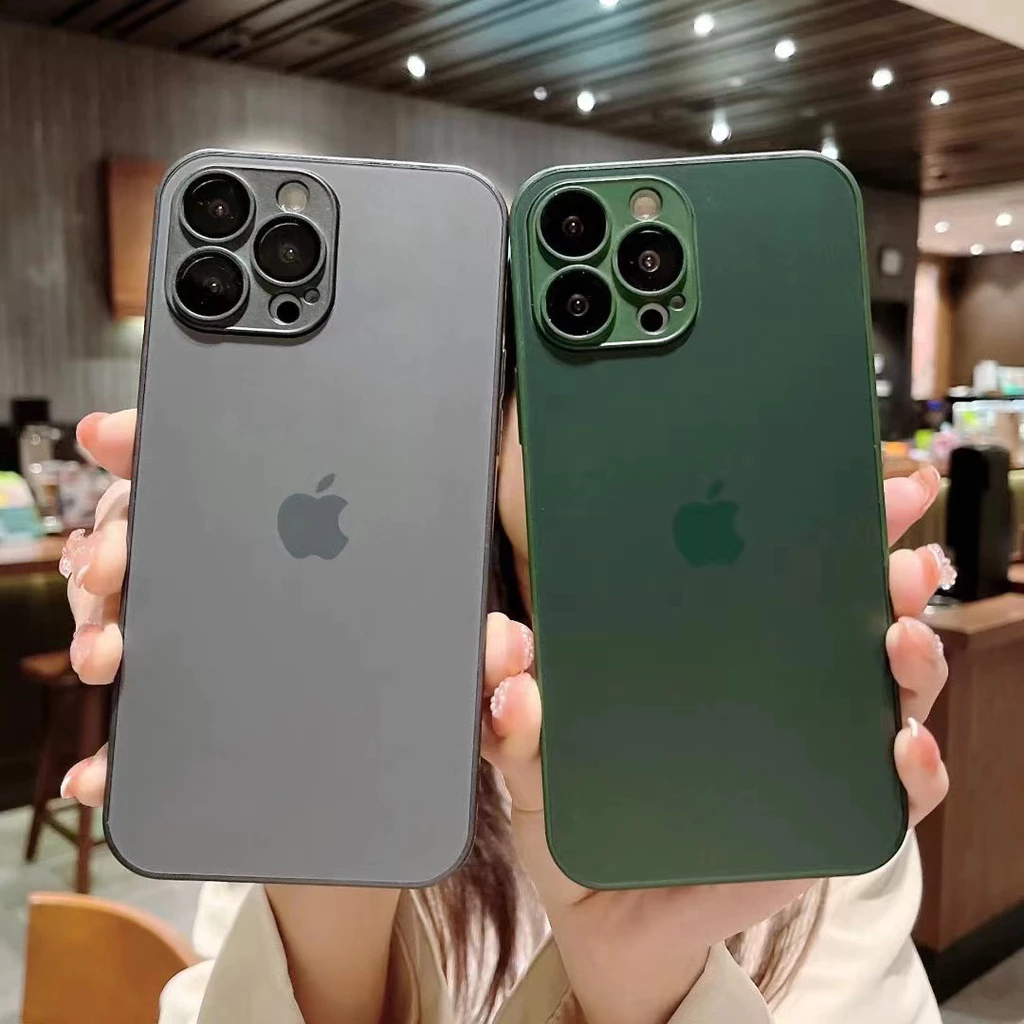 Capa Capinha de Vidro Fosco Case AGGLASS IPHONE XR