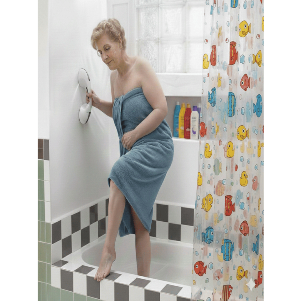 kit 2 Barras De Apoio Com Ventosa Multiuso sanitá