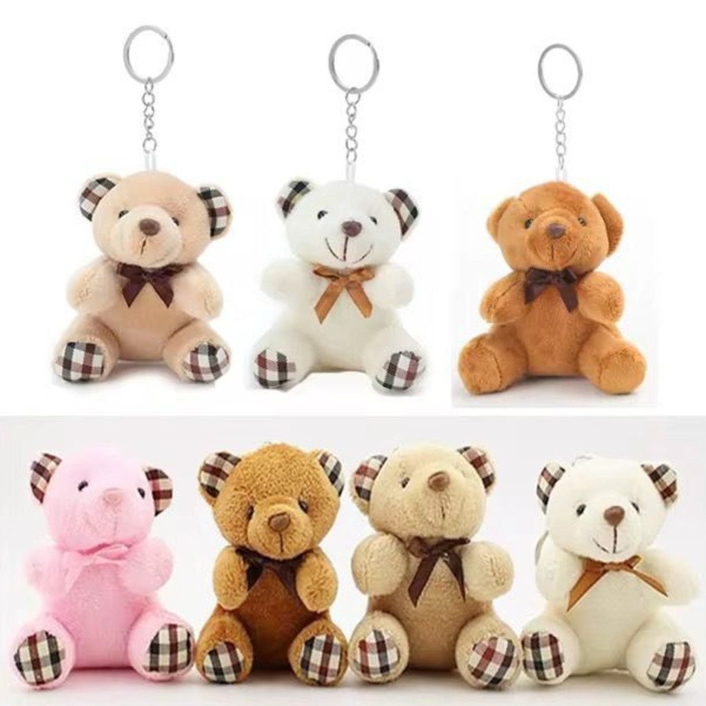 Kit 12 Chaveiros Grande Ursinho de Pelúcia Enviar