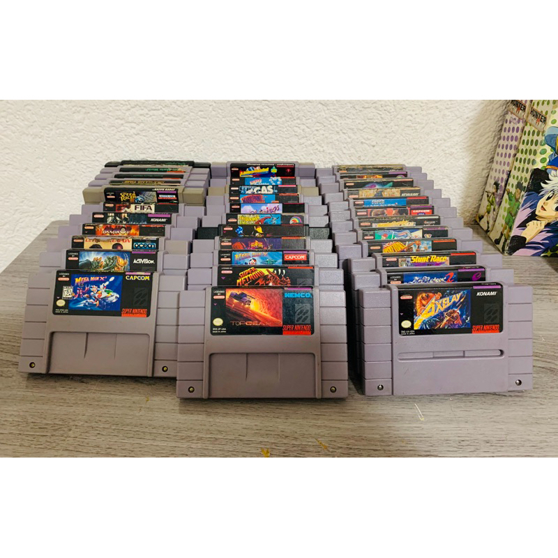 Jogos de Super Nintendo Originais
