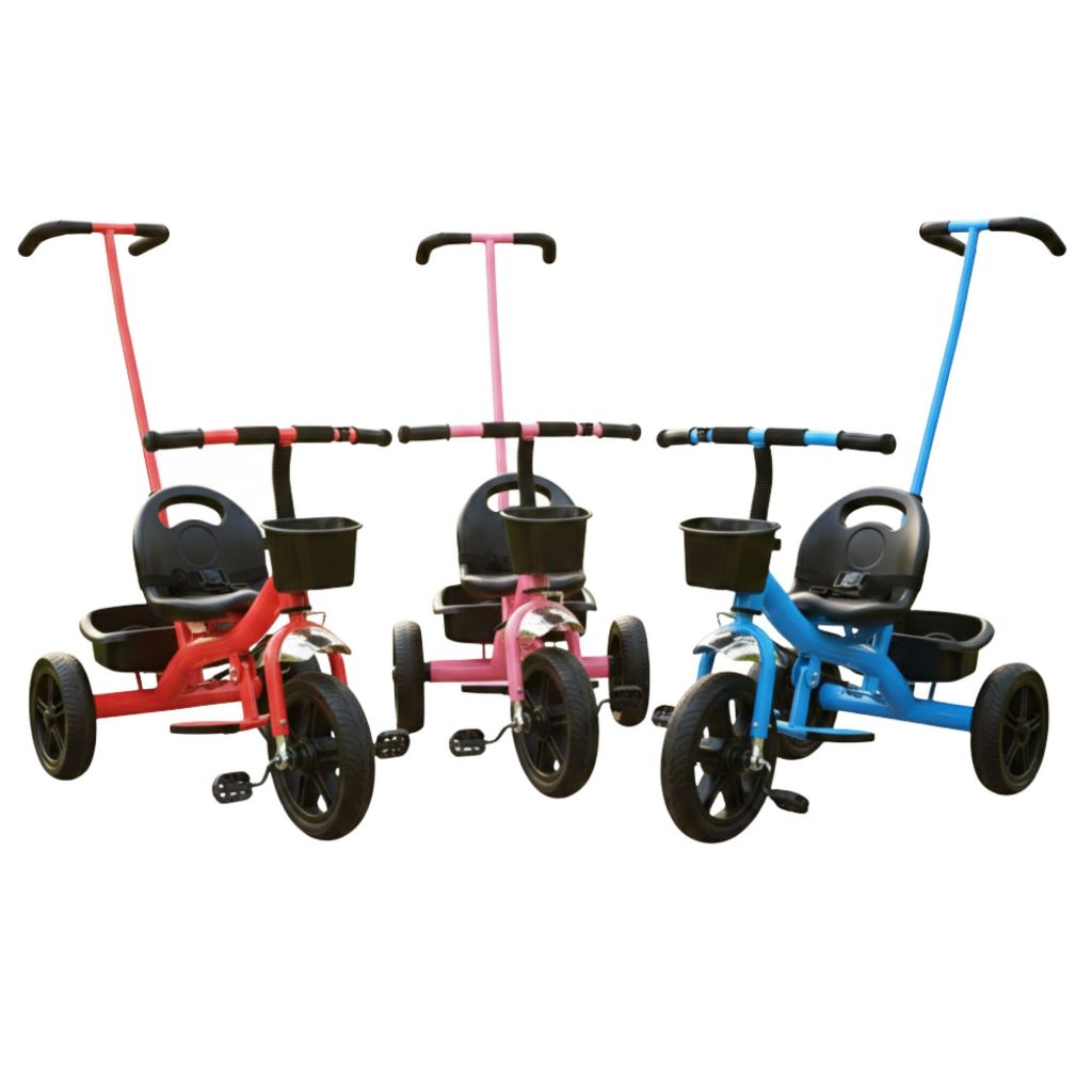 Triciclo Velotrol Infântil 25kg Escolar Passeio L