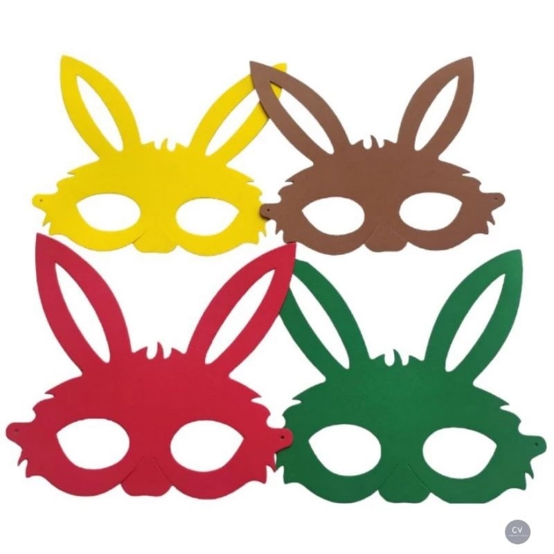 Máscara Eva Coelho Com Elástico 30 Unidades Fest