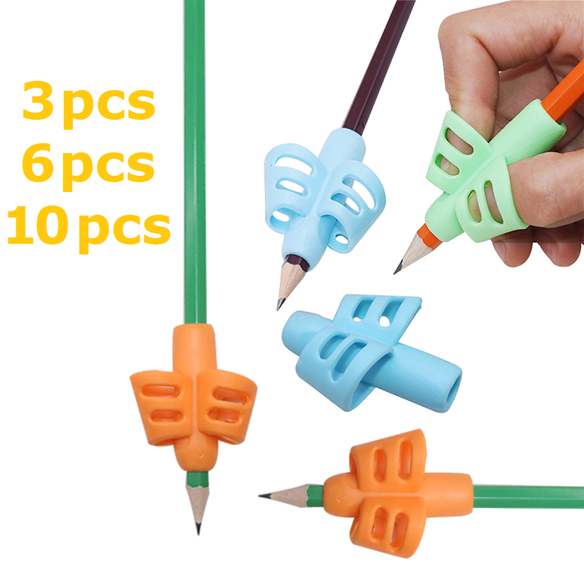 Kit Adaptador para Escrita Apoio De Dedos p/ segur