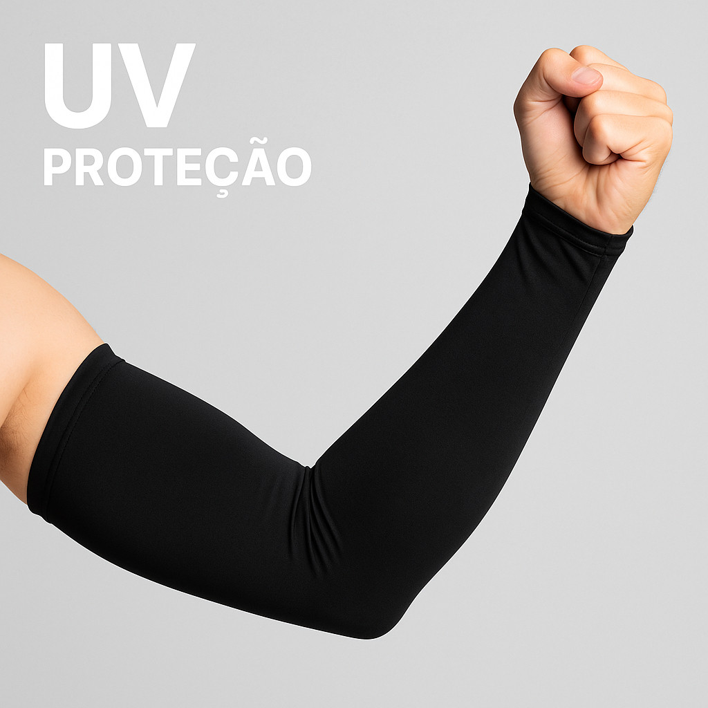 Kit Par Manguito Proteção UV50+ Solar Braço Cor