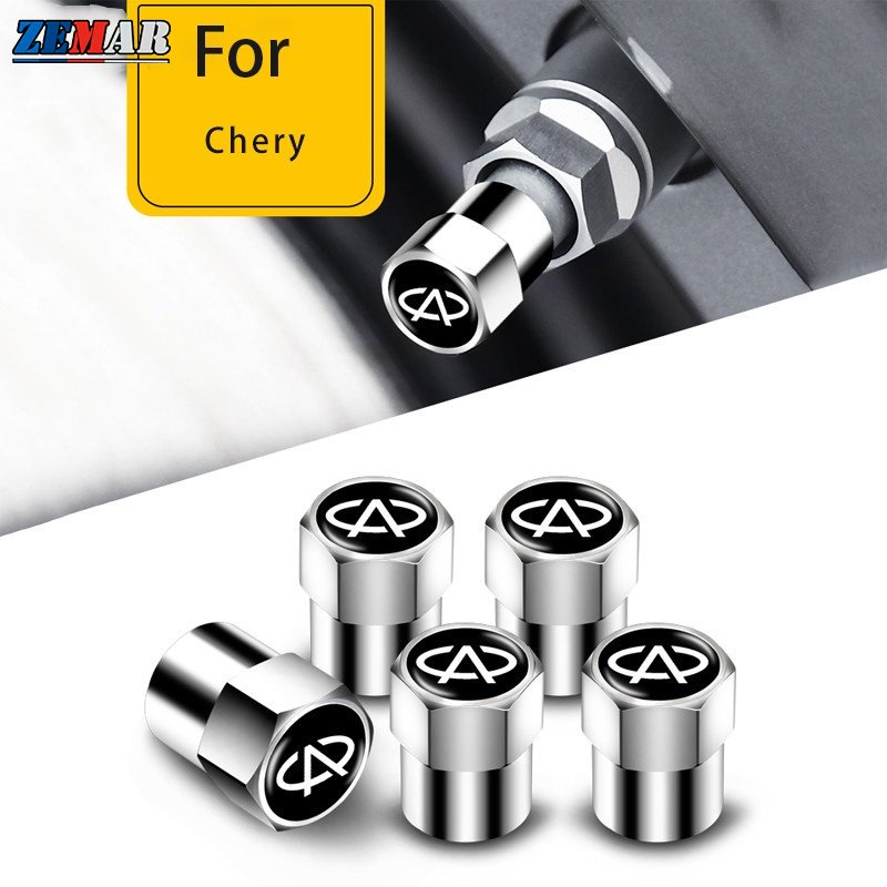 Tampas De Válvulas De Pneus Chery Car Wheel Aro P
