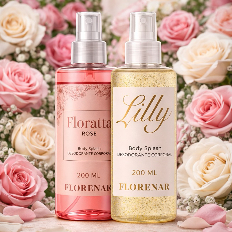 Body Splash Encanto Lily + Florata Rose Feminino 2