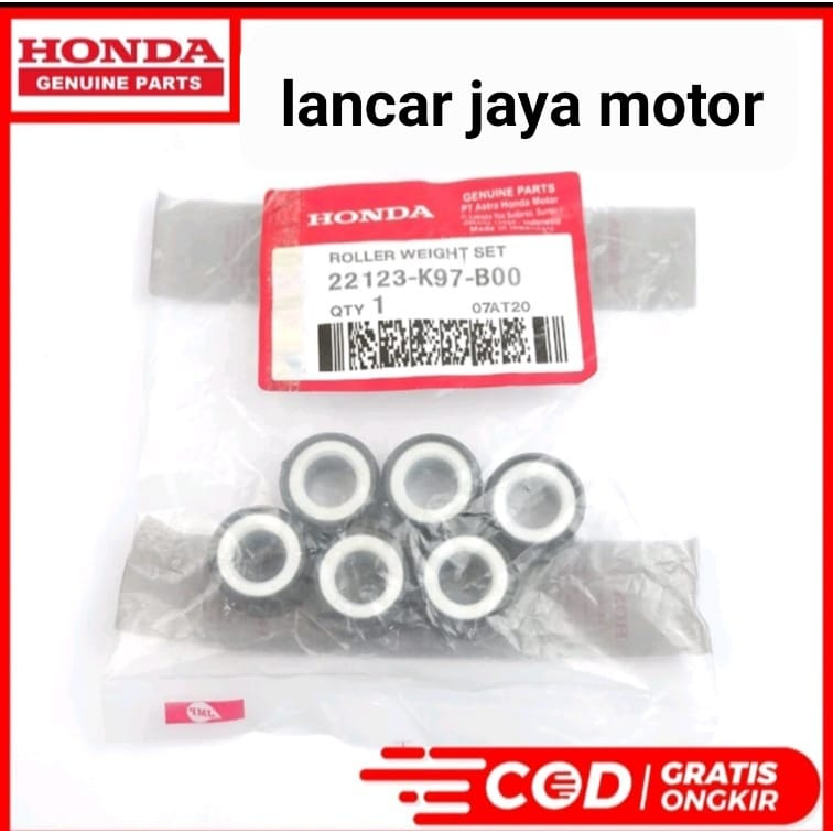 Conjunto De Rolos Somente HONDA PCX 150 ADV 150 K9