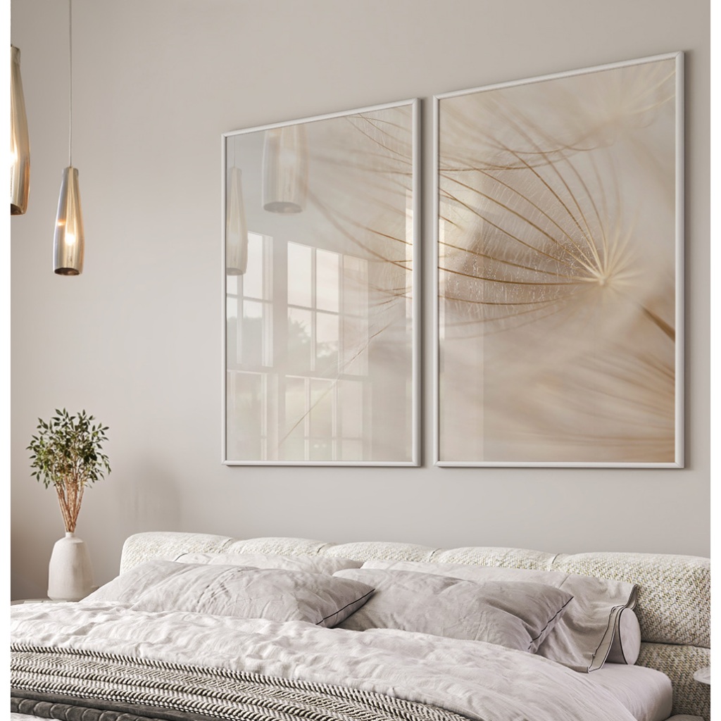 Quadro Decorativo COM MOLDURA E Vidro Sala Quarto 