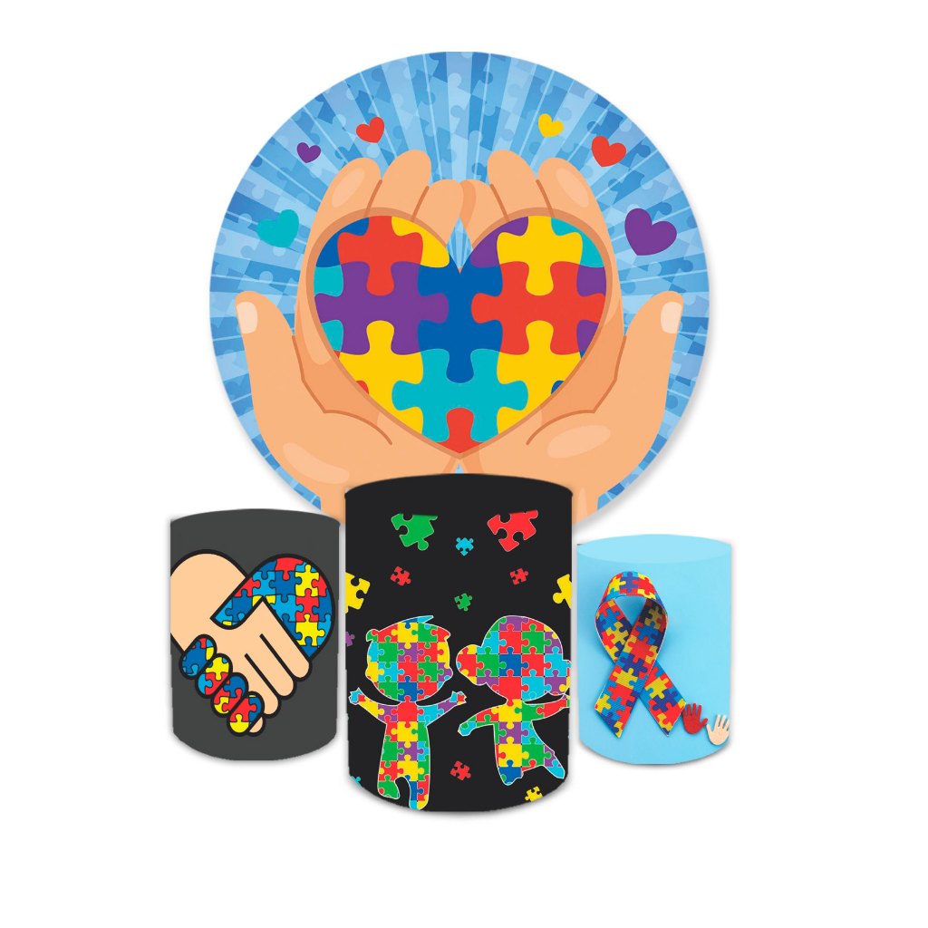 Trio Capa Cilindros Veste Fácil + Painel Redondo 