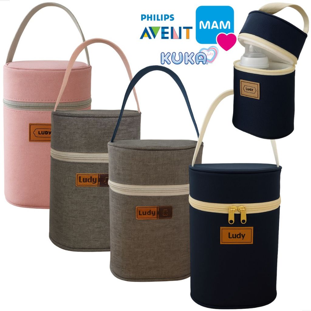 Porta Mamadeira Com Isopor Removível Para Limpeza