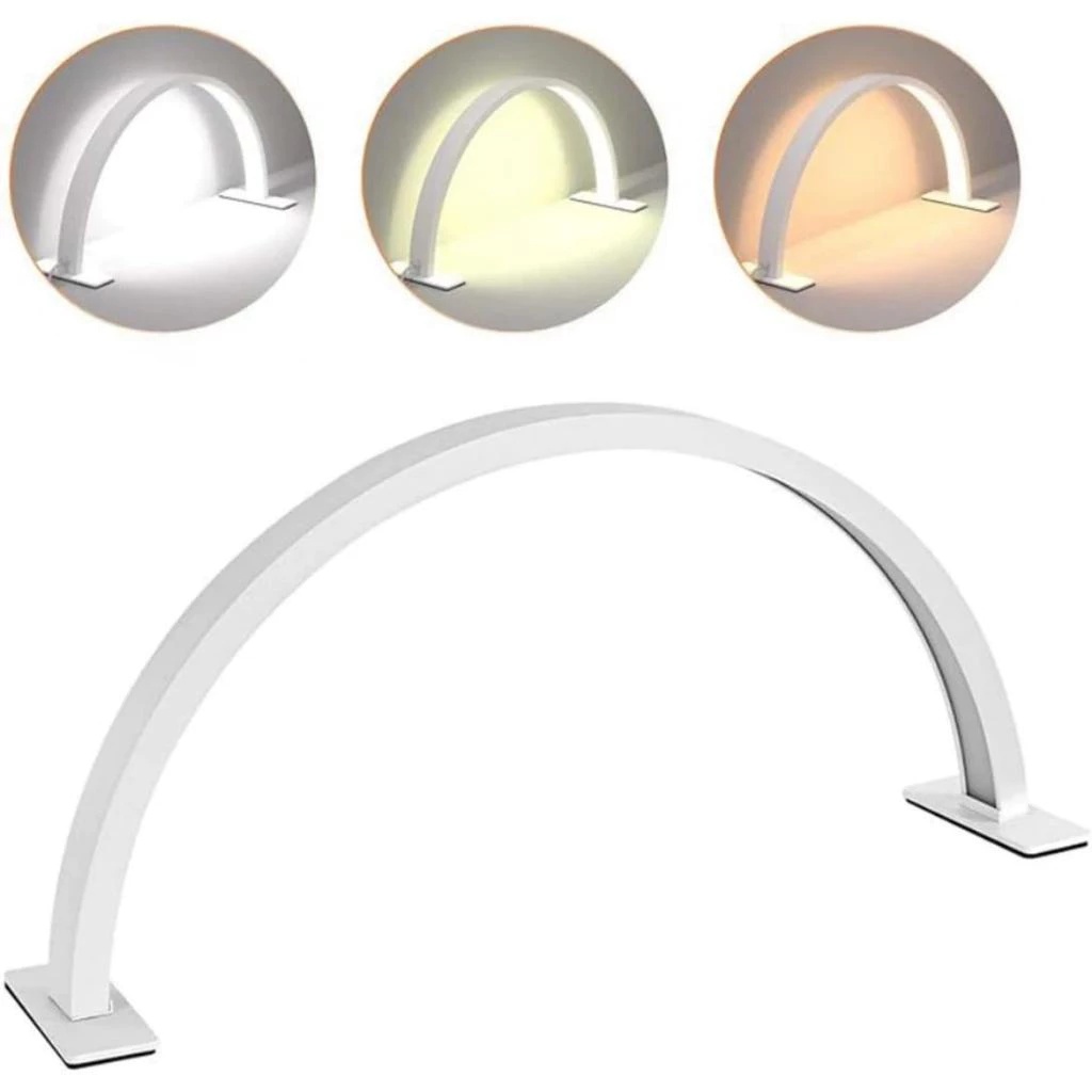 Luminária Arco Meia Lua Articulada Estética e Ma