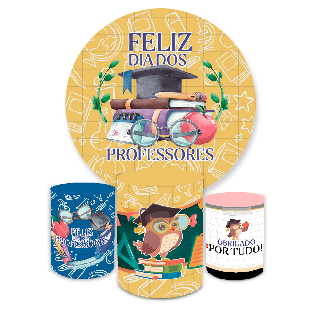 Trio Capa Cilindros Veste Fácil + Painel Redondo 