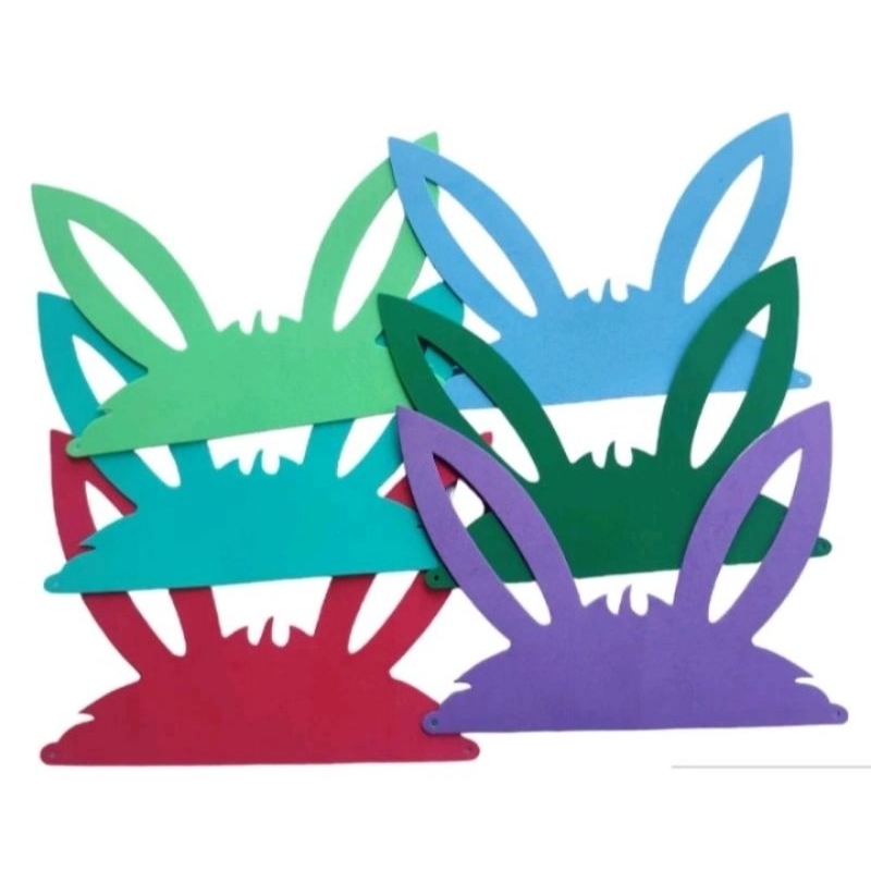 Mascara Coelho Páscoa Festa Eva 20 Unidades Color