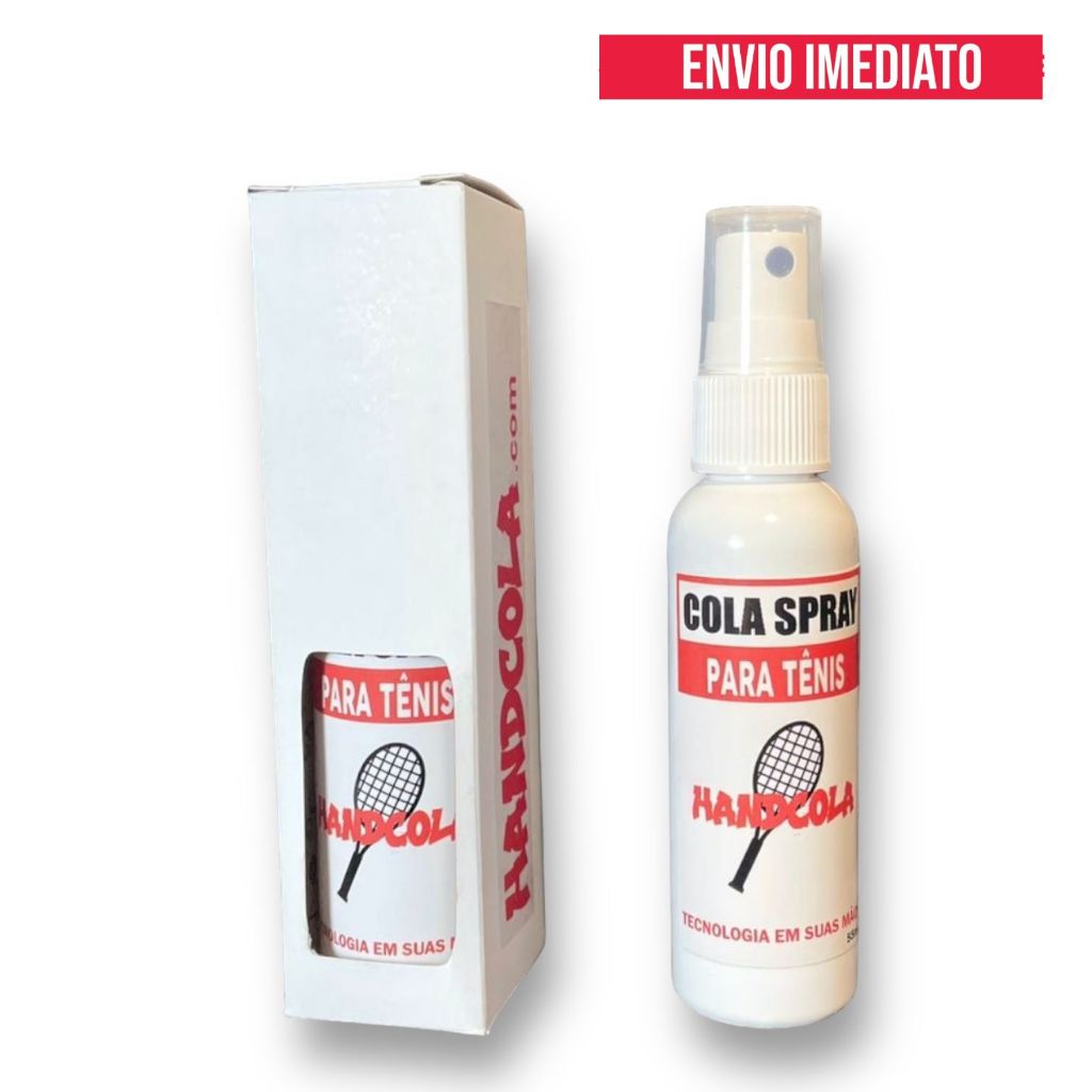 Cola Spray para Raquete de Tênis e mãos Handcola
