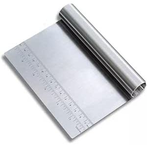 Espátula Em Inox Prática Raspador De Massa Com C