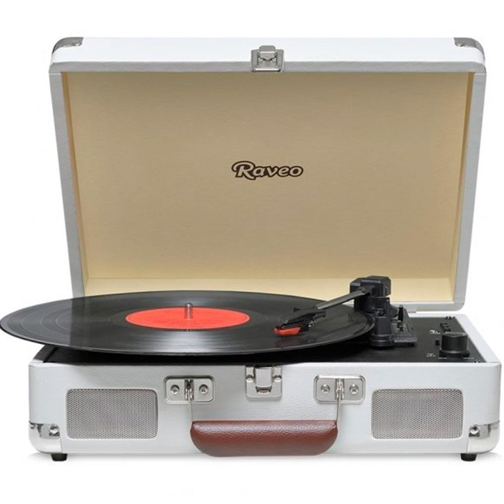 Toca Discos Raveo Vitrola Sonetto Chrome Sand Blue