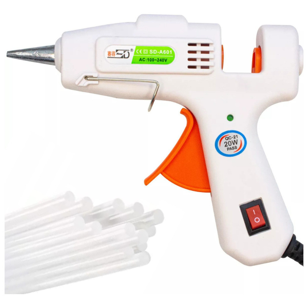 Pistola De Cola Quente Bivolt 110/220v Profissiona