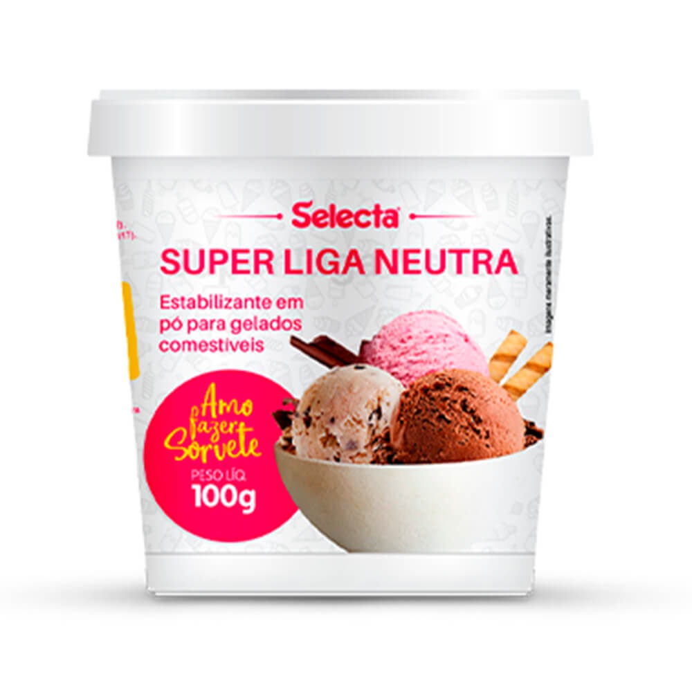 Liga Neutra para Sorvete 100g – Selecta