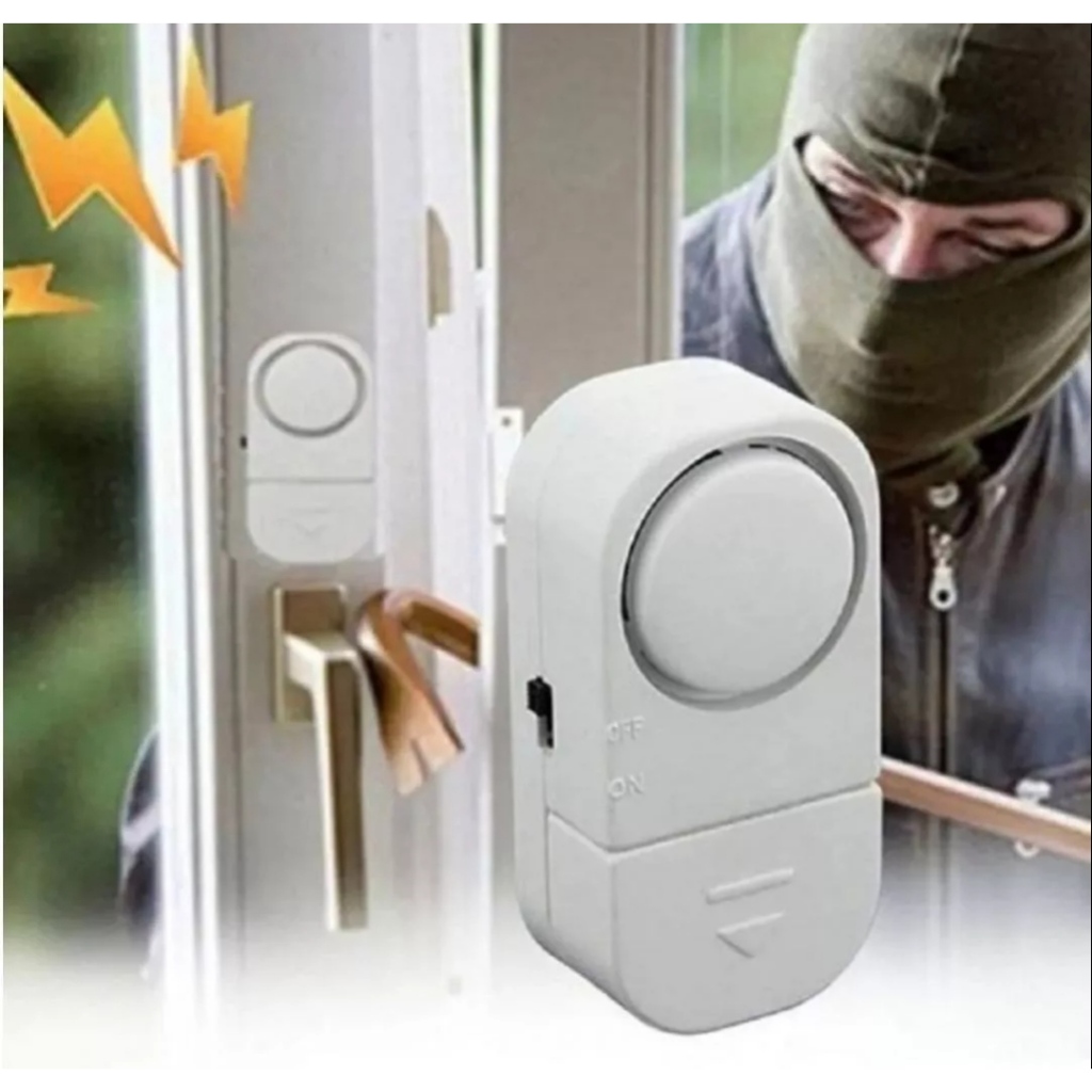 ALARME CONTRA INVASAO RESIDENCIAL SONORO PORTA JAN