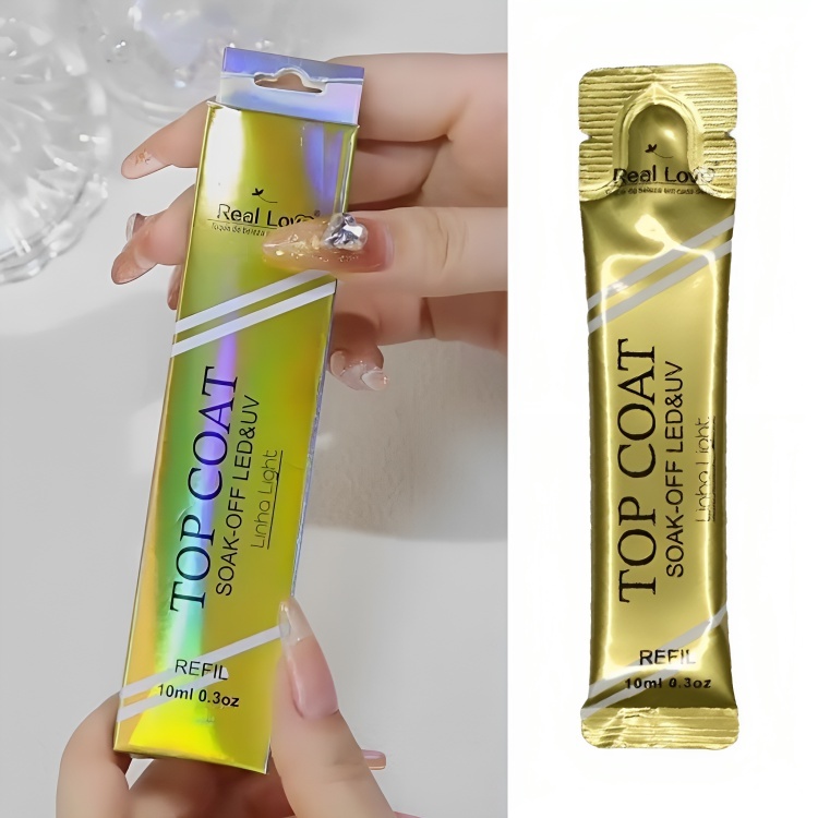 Refil Top Coat ou Base Gel unha gel Real Love Ligh