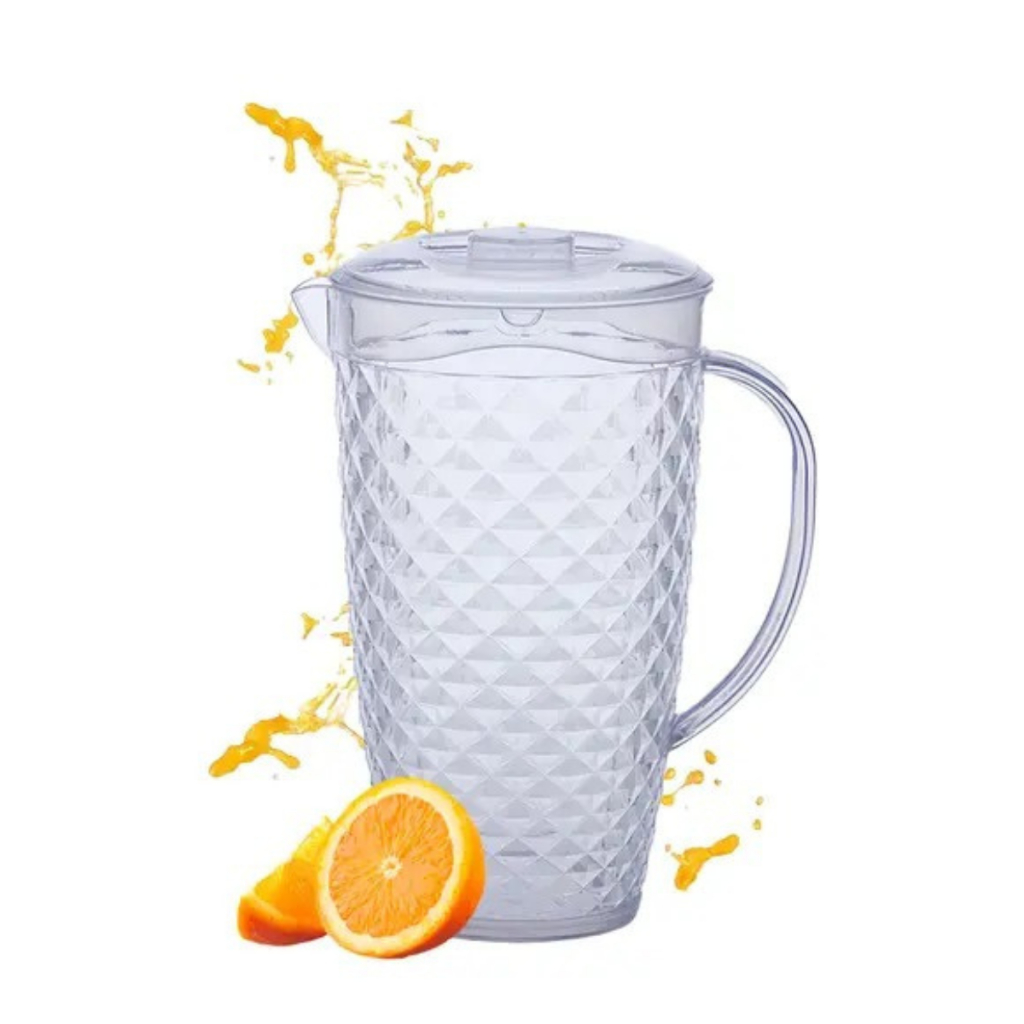 JARRA DE SUCO CRYSTAL DIAMANTE 2,600L ACRILICO RES