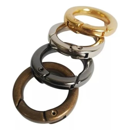 20 Peças 18mm/25mm/30mm/35mm Mosquetão Argolas A