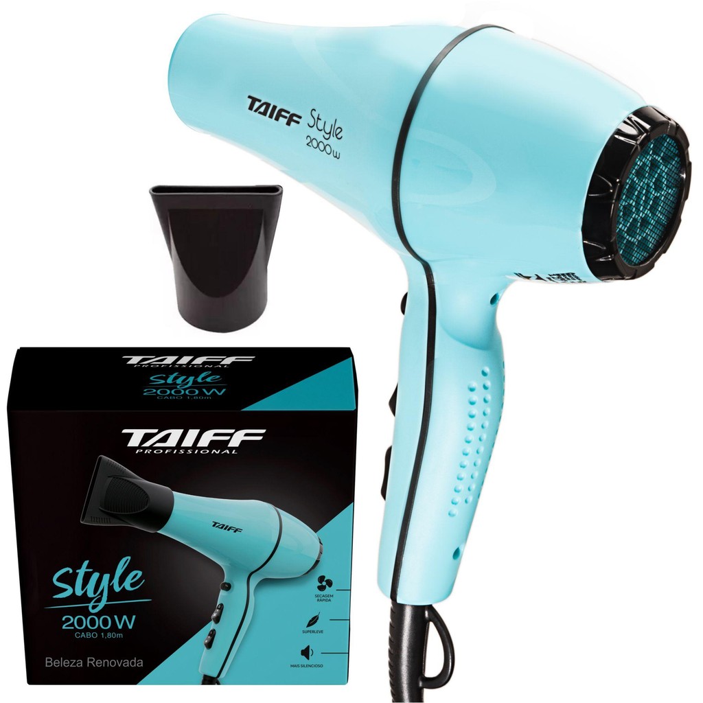 Secador De Cabelo Taiff Style Azul Tifanny Origina
